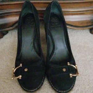 Tory Burch suede shoes